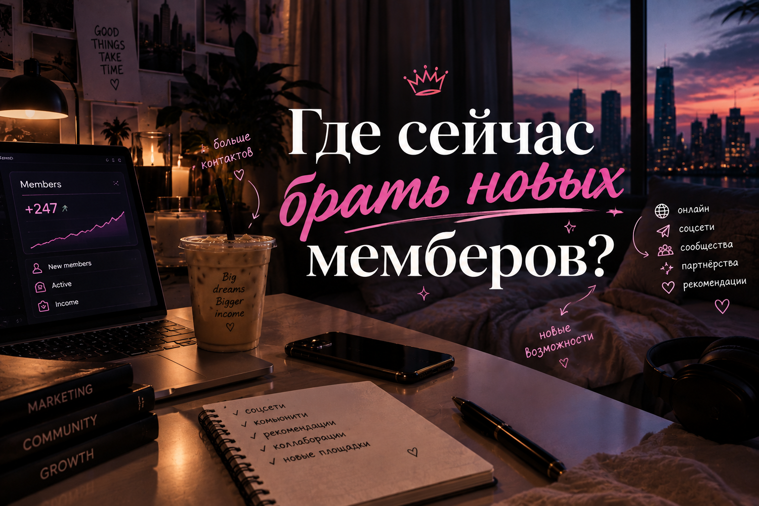 Где и как сейчас брать новых мемберов